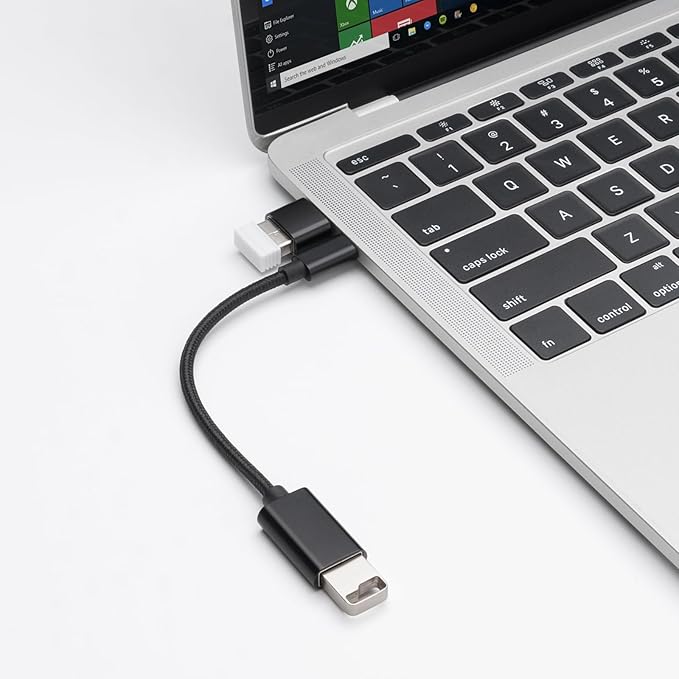 BORLTER CLAMP USB C to USB 2.0 Adapter, Type-C OTG Cable USB Type C Male to USB - Image 4