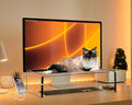 Clear Acrylic Monitor Stand Riser 20", Laptop Keyboard Cover cat Proof by VTZEOTQ
