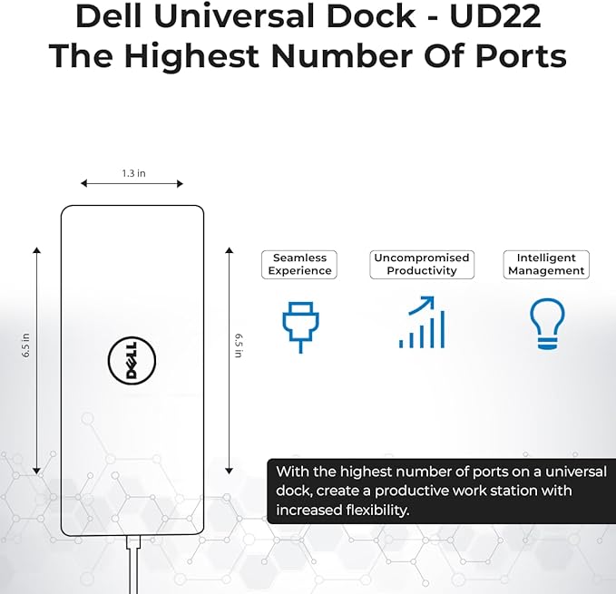 UD22 Dell Docking Station Dual Monitor Bundle - Image 6