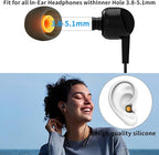 Earbud Tips Ear Bud Tips Soft Anti Slip Washable and Reusable Silicone - Image 4