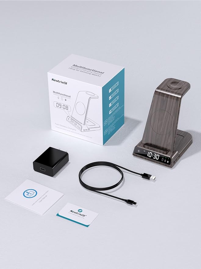 Wireless Charger for Samsung Charging Station, 3 in 1 Android Phone Charger for - Image 9