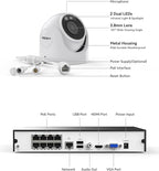 H.VIEW 8CH 4K CCTV Camera Security System, 4TB HDD, Trigger Color Night Vision - Image 9