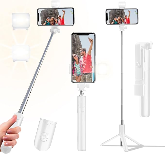 Selfie Stick Tripod, 40 in Retractable Tripod by ProvideThePerfectChoice