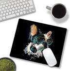Square Mouse Pad, Colorful Stylish Bulldog Mouse Pad, Mouse Mat Square - Image 4