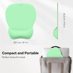 TECKNET Gel Mouse Pad with Wrist Rest, Ergonomic Office Mousepad with Wrist - Image 6