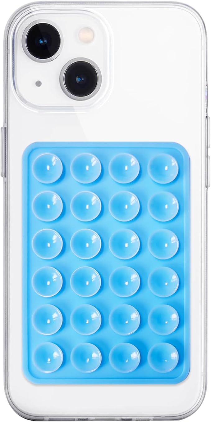 Silicone Suction Phone Case Mount, Non Slip Sticky Phone Grip by JingJinYY
