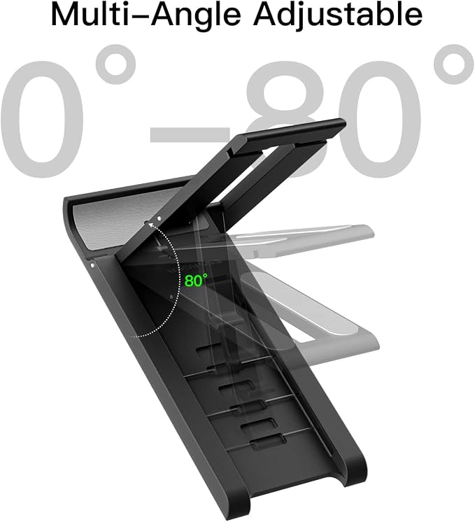 ESSAGER 2 Pack Foldable Mini Cell Phone Stand, Adjustable Mobile Phone Holder - Image 5