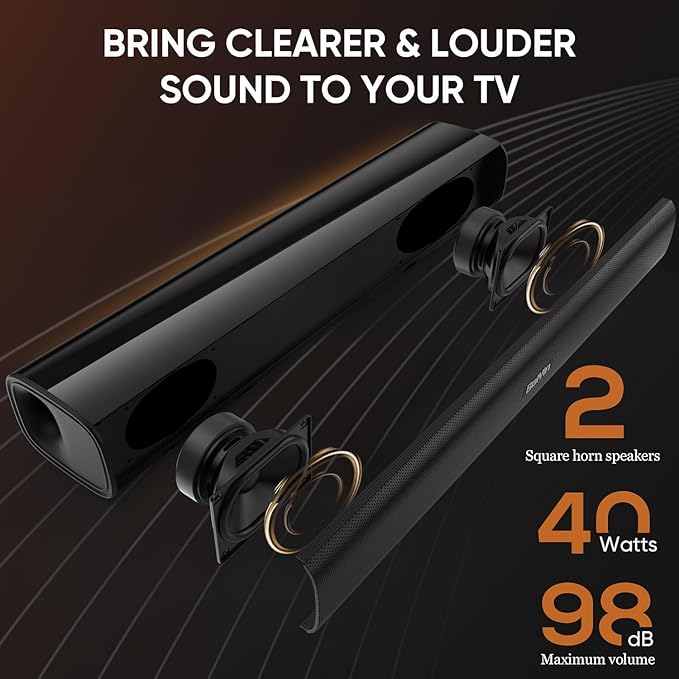 Saiyin Sound Bar, 17 inch Sound Bar - Image 3