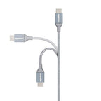 Amazon Basics USB-C to USB-A 2.0 Fast Charger Cable, Nylon Braided Cord - Image 2