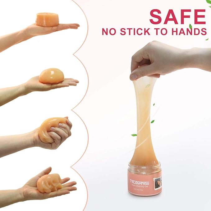 TICARVE Cleaning Gel for Car Detail Putty Cleaning Gel Auto Detail Tools Car - Image 5