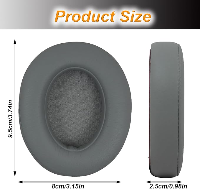 Replacement Ear Pads Cushions for Beats Studio（B0501、B0500），Beats Studio 2 & - Image 2