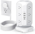 Tower Power Strip Flat Plug by AOFO