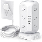 Tower Power Strip Flat Plug by AOFO