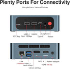 TRIGKEY S6 Mini PC 6800U, Ryzen7 32GB LPDDR5 1TB M.2 NVMe SSD, Mini Desktop - Image 9