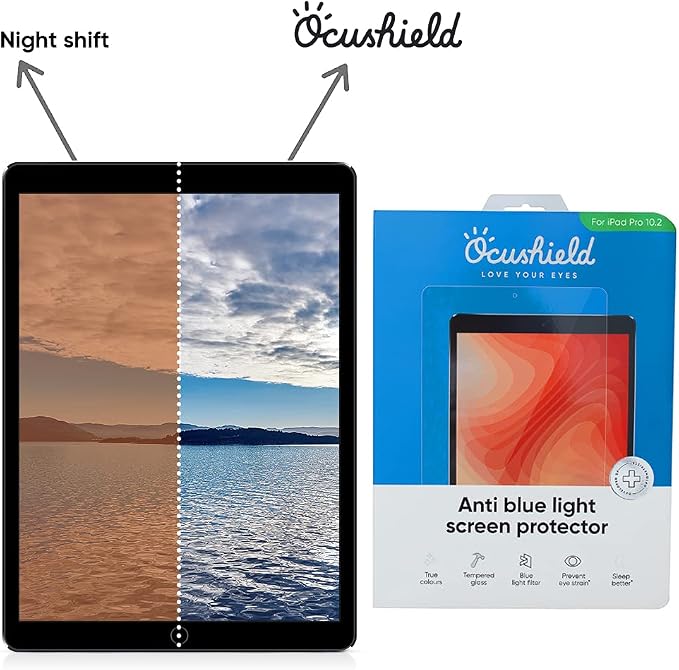 Ocushield Anti Blue Light Tempered Glass Screen Protector - Image 7