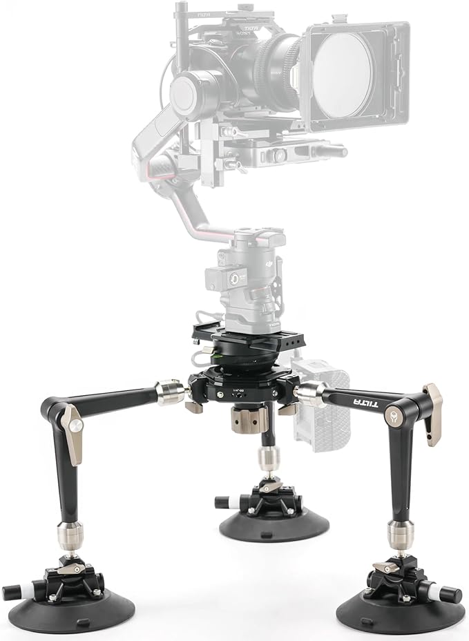 Tilta Hydra Articulating Car Mounting System | Supports 75mm & 100mm Tripod by Tilta