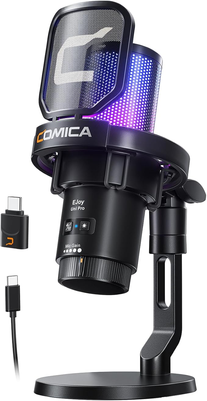 COMICA Ejoy Uni PRO USB Wireless Gaming Microphone by COMICA