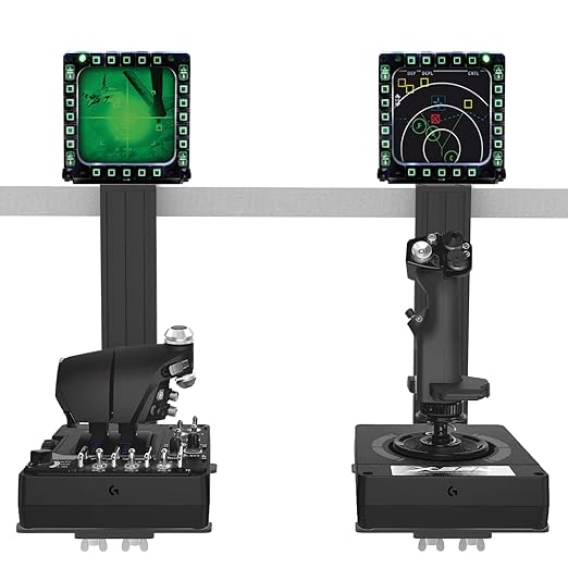 Hikig 2 Set Desk Mount for Flight Sim Game Joystick, Throttle and HOTAS Systems - Image 4