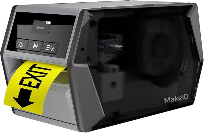 Makeid D50 Industrial Label Printer, Desktop Label Maker 2" Print Head by MakeID