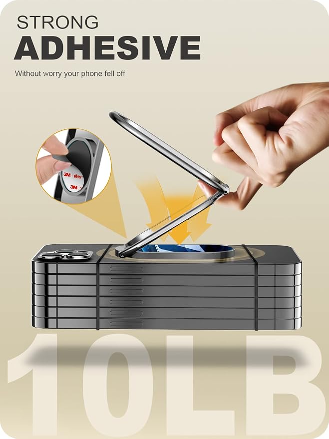 A-LuGei  &  Cell Phone Ring Holder Stand - Image 3