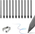 No Wore Out Titanium Alloy Replacement Fine Tips 1 Pcs & 10 Pcs Soft Felt Nibs by REEYEAR