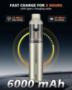 Car Vacuum Portable with 16000Pa Powerful Suction, Handheld Vacuum Cordless - Image 6