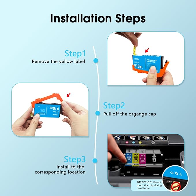 910XL Ink Cartridges Combo Pack Compatible - Image 4
