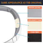 SOULWIT Ear Pads Cushions + Headband + Silicone Earpads Cover Protector - Image 4