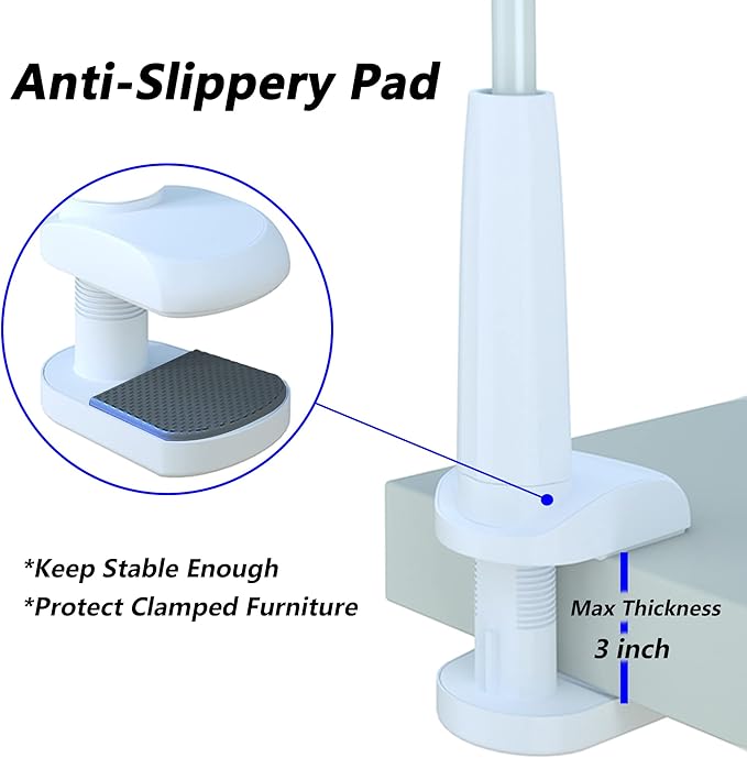 MAGIPEA Cell Phone Clip Bed Stand Holder, - Image 5