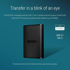 Transcend 1TB External SSD for iPhone/iPad/Mac/Windows/Android, - Image 4