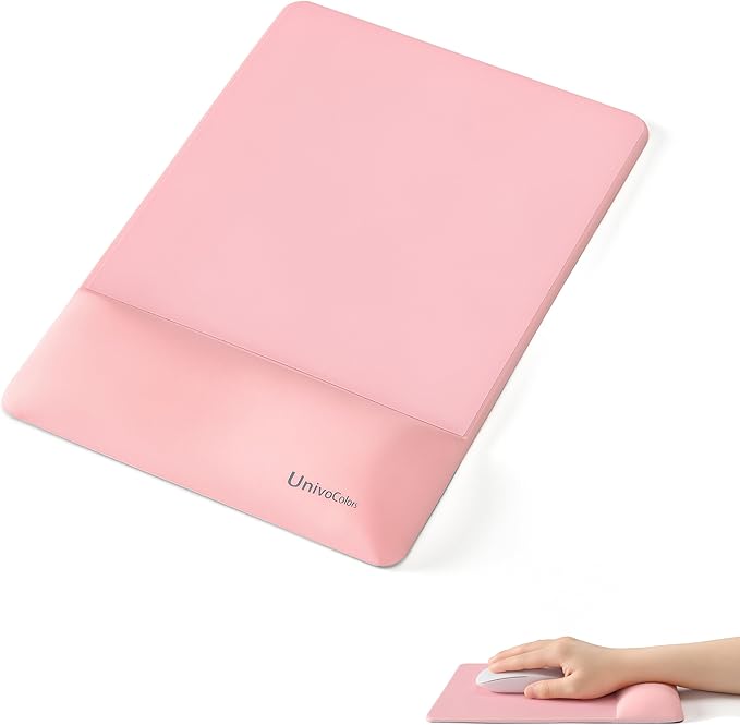 univo colors Design-Wave Wrist Rest Mouce Pad, PE Mouse Sliding by UnivoColors