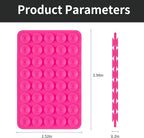 2 Pack Silicone Double-Sided Suction Grip – 40 Cups per Side, Strong Hold - Image 5