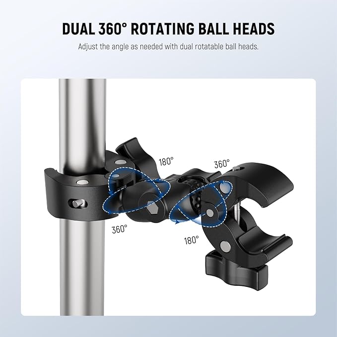 NEEWER Double Super Clamp Mount - Image 4