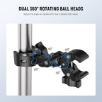 NEEWER Double Super Clamp Mount - Image 4