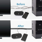 RELIANCER 10FT Cable Management Sleeve Organizer, 1/2 inch Coiled Cord - Image 7
