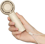 JISULIFE Mini Portable Fan-Bladeless Safe Design, Powerful Turbo Handheld Fan by LivechillStaycool