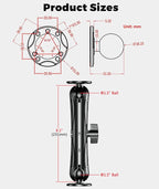 Aluminum Alloy Fish Finder Mount - Image 5