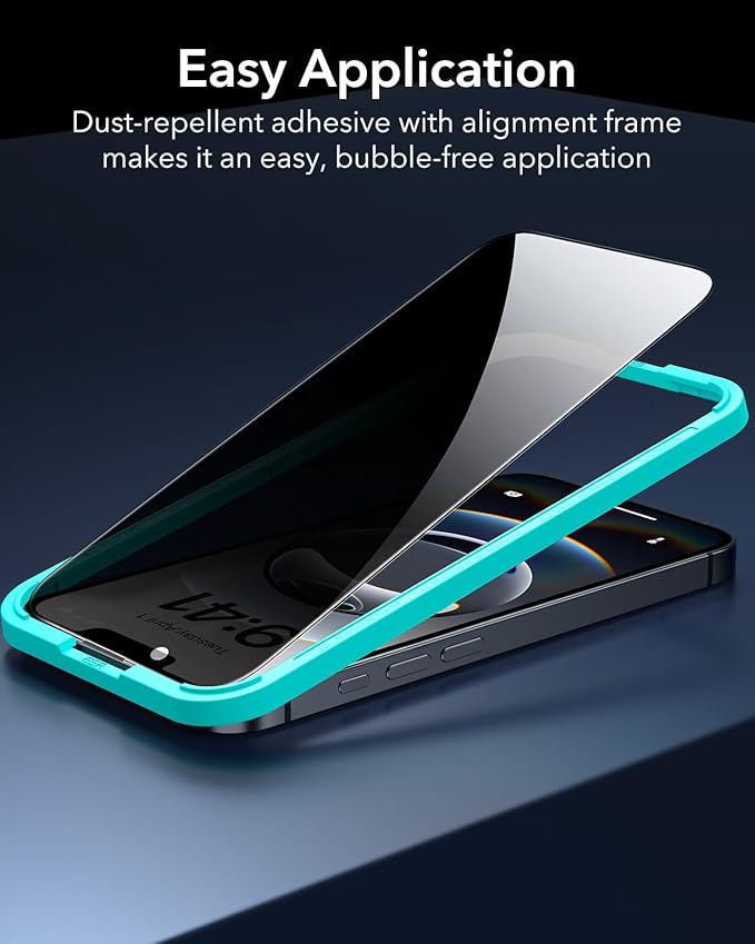 ESR 3 Pack for iPhone 16e/ iPhone 14/ iPhone 13/ iPhone 13 Pro Privacy Screen - Image 4