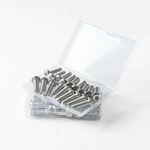5/16-18 x 3/8" Flat Head Hex Socket Cap Screws Bolts, 304 Stainless Steel 18-8 - Image 2