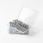 1/4-20 x 3/8" Flat Head Hex Socket Cap Screws Bolts, 304 Stainless Steel 18-8 - Image 2