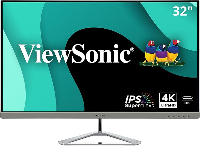 ViewSonic VX3276-4K-MHD 32 Inch 4K UHD Monitor by ViewSonicCorporation