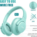 KVIDIO Bluetooth Headphones Over Ear, 65 Hours Playtime Wireless Headphones - Image 8