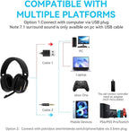 2.4GHz Wireless Gaming Headset for PC, Switch - Image 7