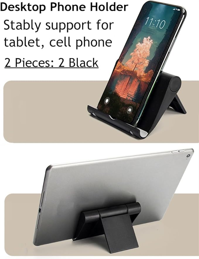 Adjustable Foldable Cell Phone Stand - Image 2