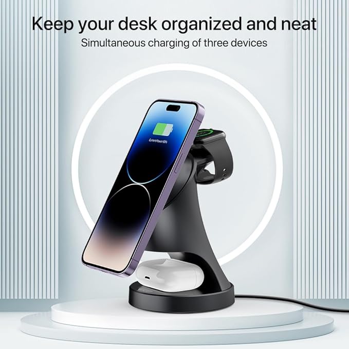 3 in 1 Wireless Charging Station - Image 8
