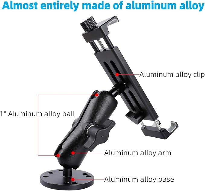 All-Aluminum Car Tablet Holder - Image 3