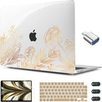 CISSOOK for MacBook Air 13.6 inch Case A3240 A2681 A3113 Release 2022 2023 2024 by CISSOOK