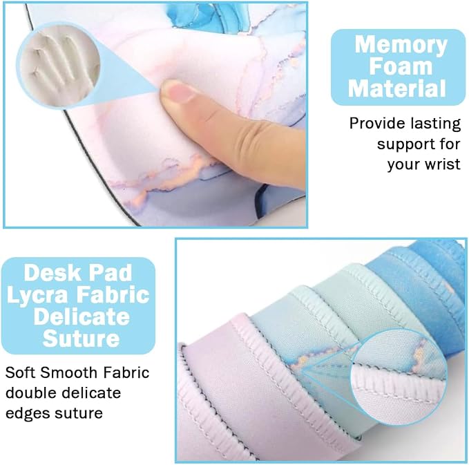 Keyboard Wrist Rest Large Mouse Pad Wrist Support - Image 7