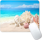 Sand Beach Mouse Pad, Cute Mouse pad, Custom Small Mouse Pads by CANFLASHION
