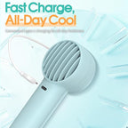 Mini Portable Fan, USB Personal Handheld Fan - Image 7